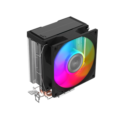 SAMA X20 Compact Single Tower CPU Cooler - Black