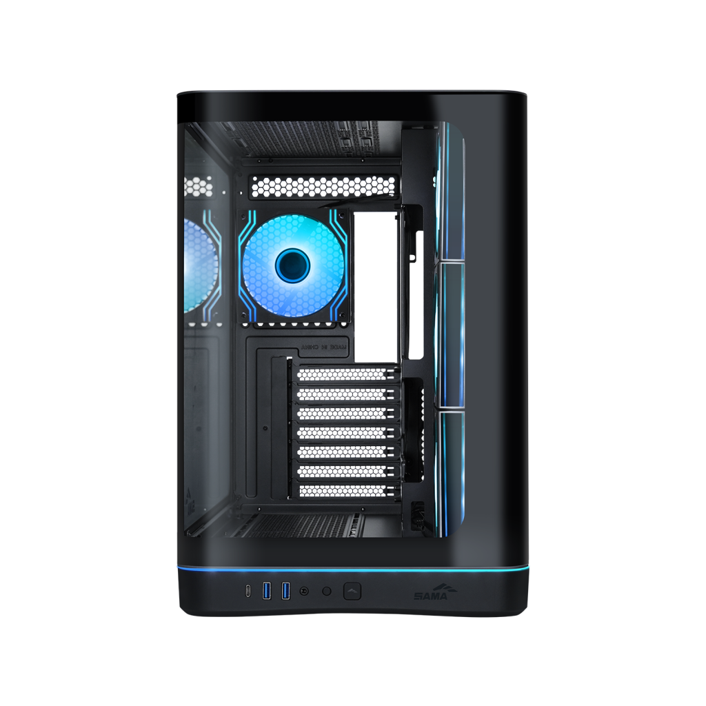 SAMA V62S Mid Tower 4 pre-installed fans ARGB Infinity Fans