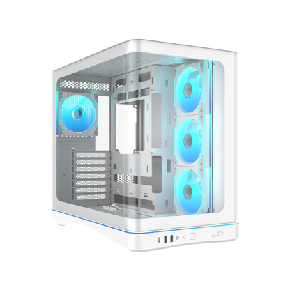 SAMA V62S Mid Tower 4 pre-installed fans ARGB Infinity Fans