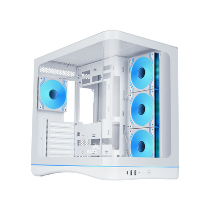 SAMA V62S Mid Tower 4 pre-installed fans ARGB Infinity Fans