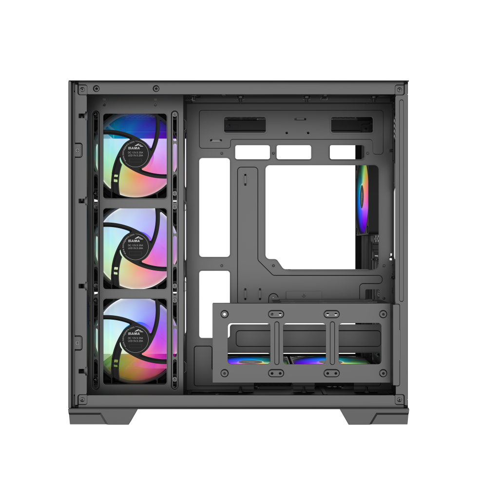 SAMA V52 ATX Mid-tower Clear View Pure Airflow