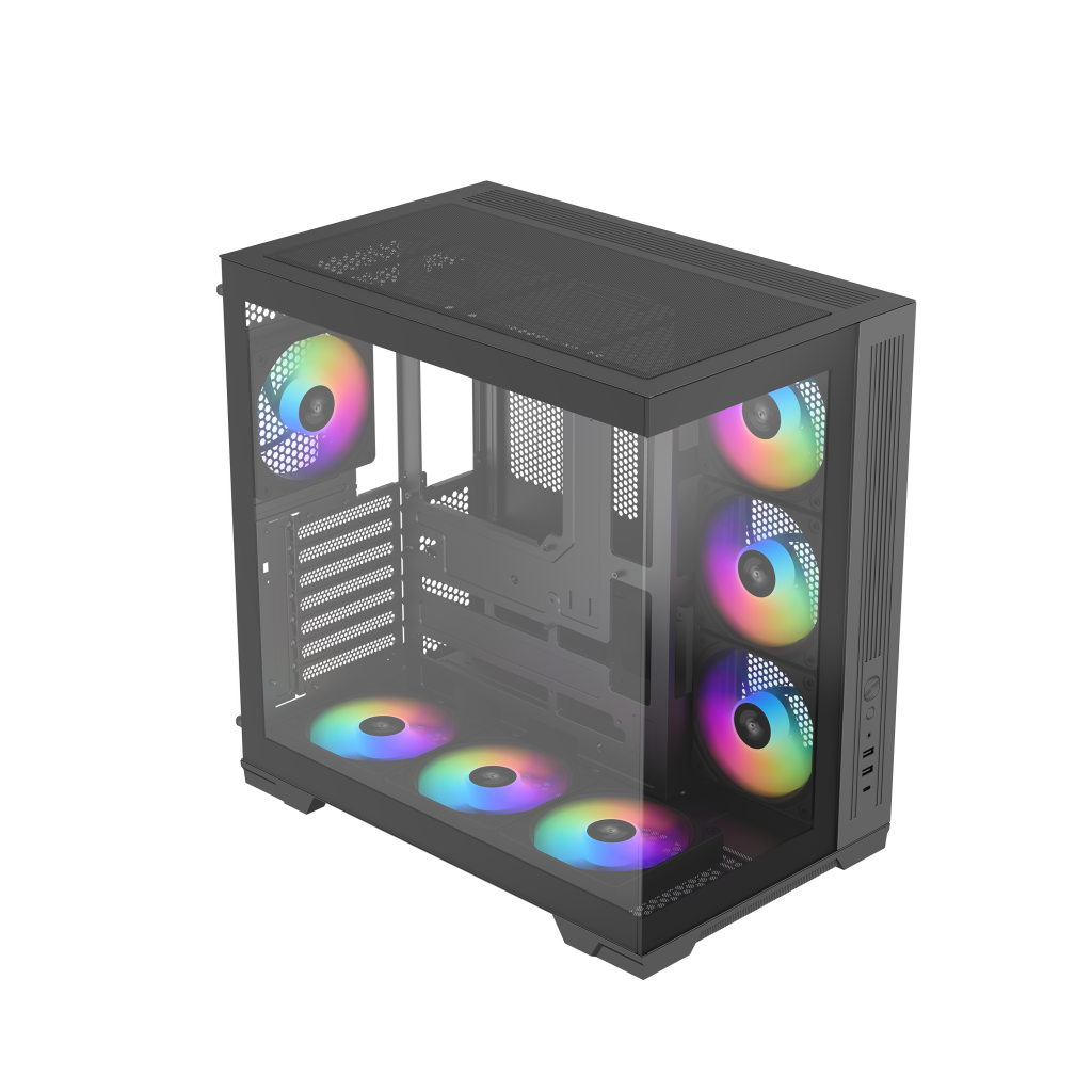 SAMA V52 ATX Mid-tower Clear View Pure Airflow