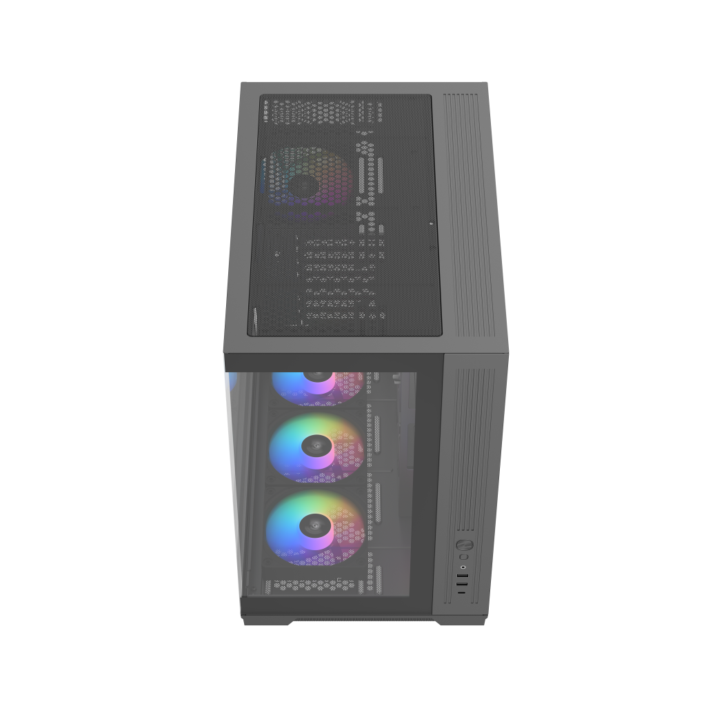 SAMA V52 ATX Mid-tower Clear View Pure Airflow