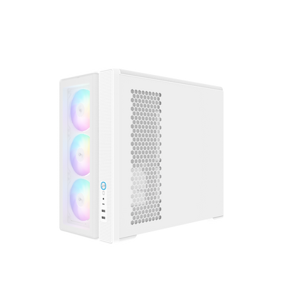SAMA S50 ATX Mid -Tower Elite Cooling Panoramic Mesh Case