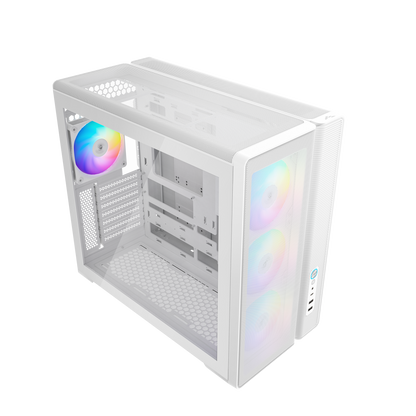 SAMA S50 ATX Mid -Tower Elite Cooling Panoramic Mesh Case
