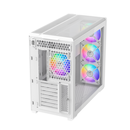 SAMA S50 ATX Mid -Tower Elite Cooling Panoramic Mesh Case