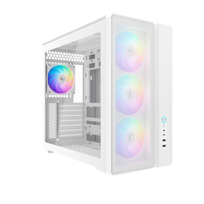 SAMA S50 ATX Mid -Tower Elite Cooling Panoramic Mesh Case