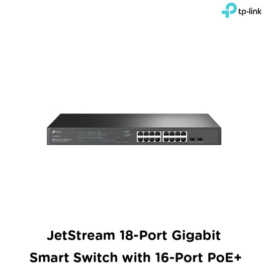 Tp-Link TL-SG2218P I JetStream 18-Port Gigabit Smart Switch with 16-Port PoE+