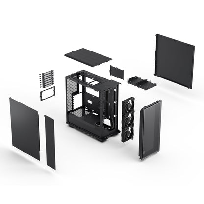 Fractal Design Epoch Mid-Tower Case (Solid Black)