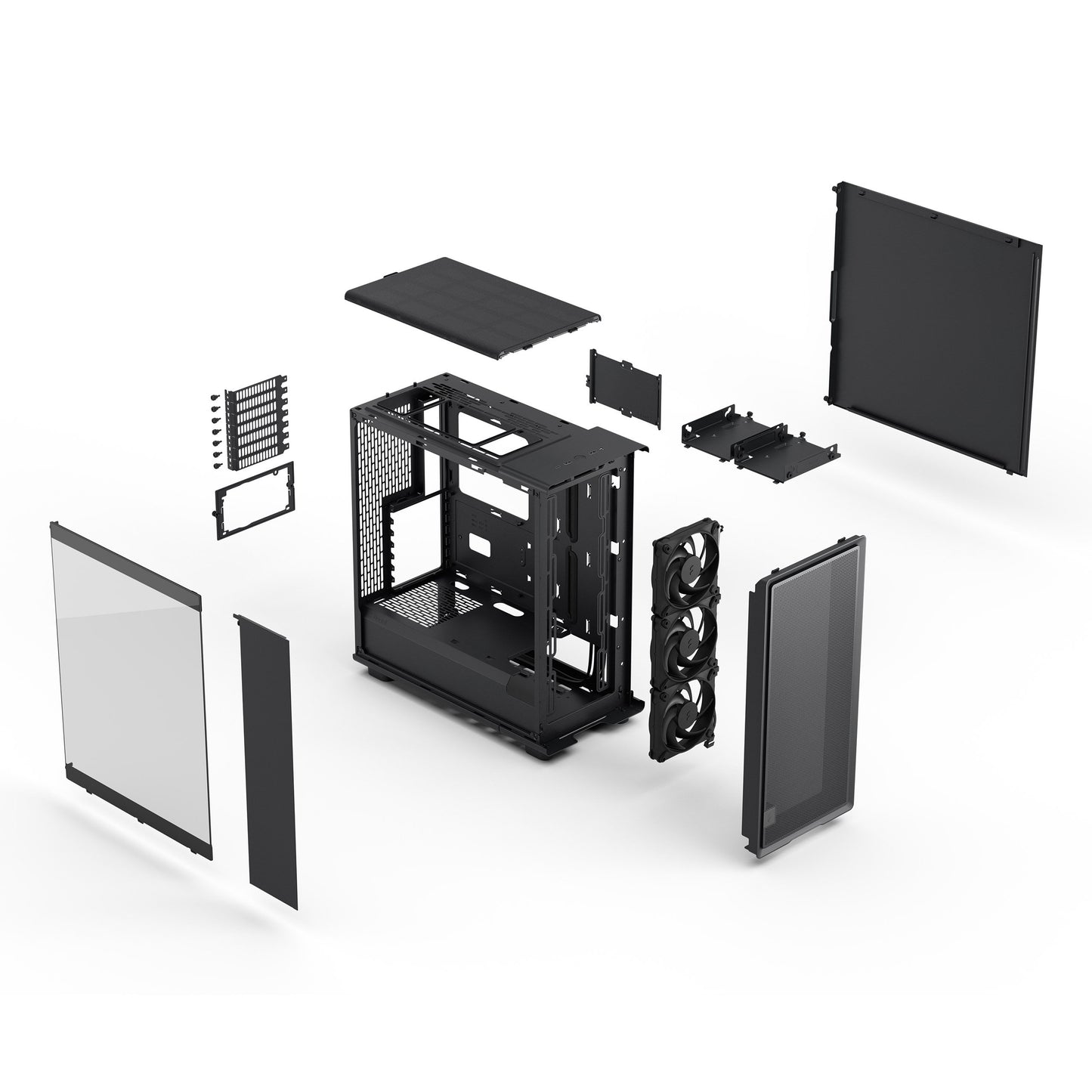 Fractal Design Epoch Mid-Tower Case (TG Light Tint Black)