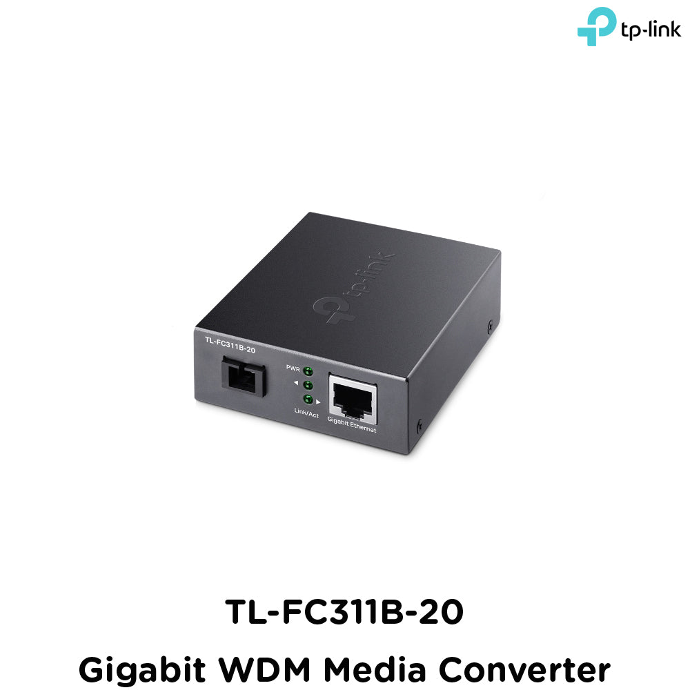 Tp-Link TL-FC311B-20 I Gigabit WDM Media Converter