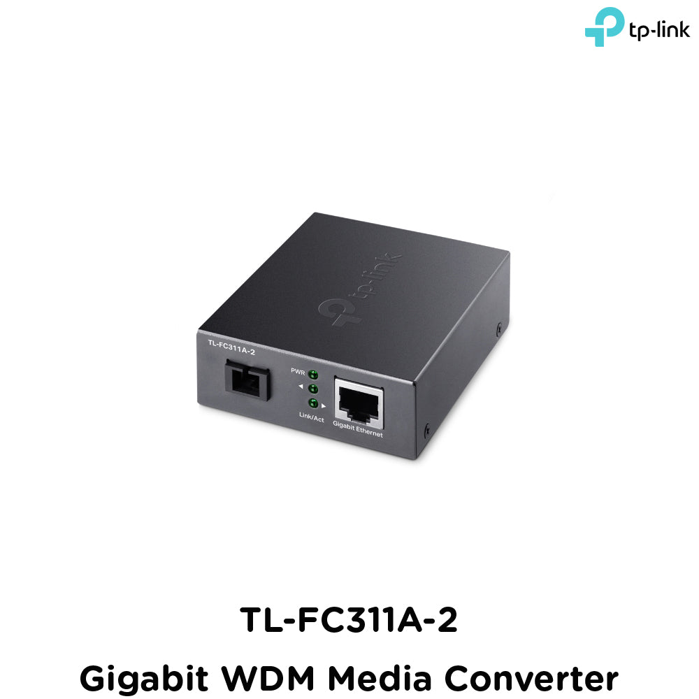 Tp-Link TL-FC311A-2 I Gigabit WDM Media Converter