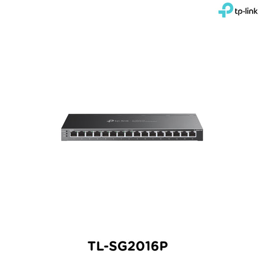 Tp-Link TL-SG2016P I JetStream 16-Port Gigabit Smart Switch with 8-Port PoE+