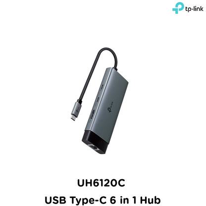 Tp-Link UH6120C I USB Type-C 6 in 1 Hub