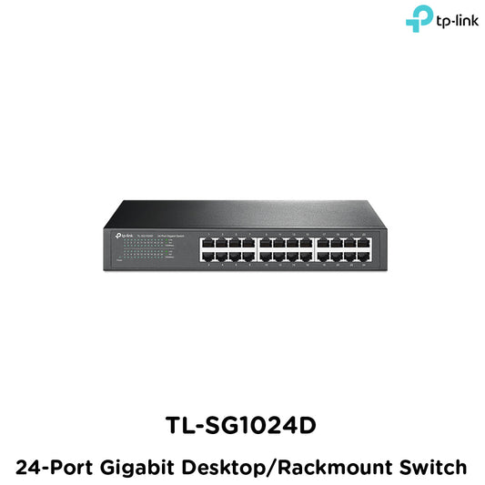 Tp-Link TL-SG1024D I 24-Port Gigabit Desktop/Rackmount Switch