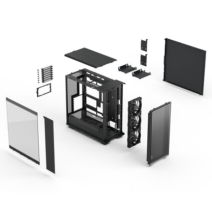 Fractal Design Epoch XL Black TG RGB Light tint