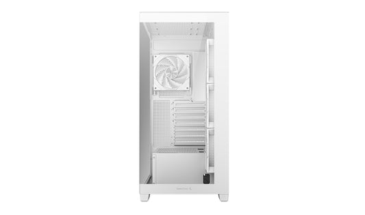 Deepcool CG580 4F, Tempered Glass, White
