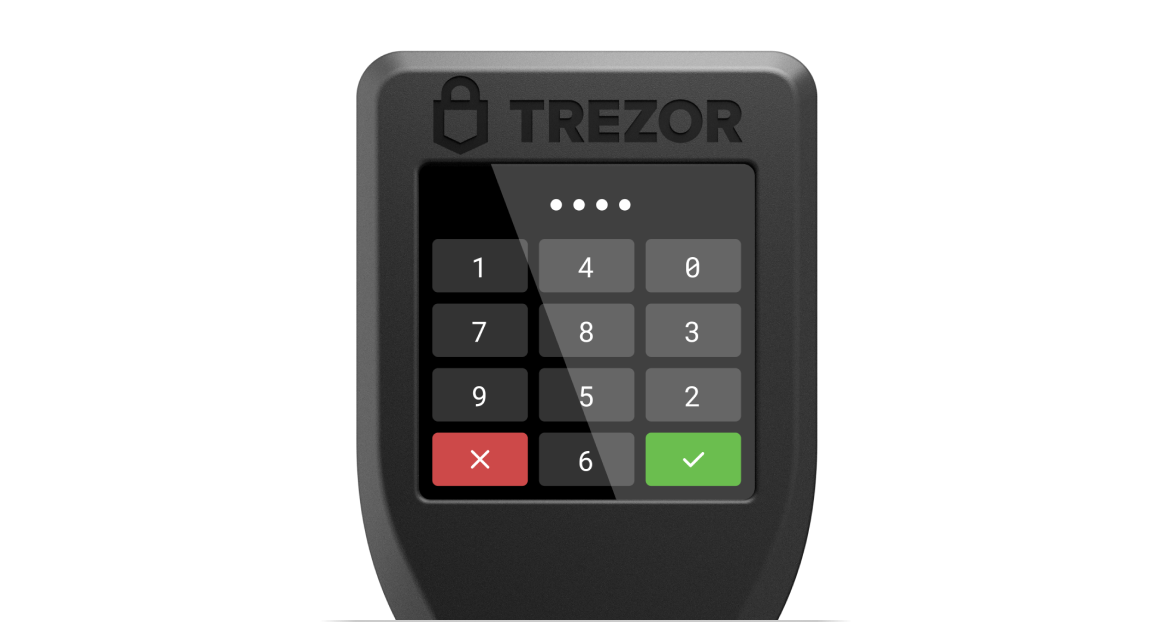Trezor Model T - Advanced Cryptocurrency Hardware Wallet