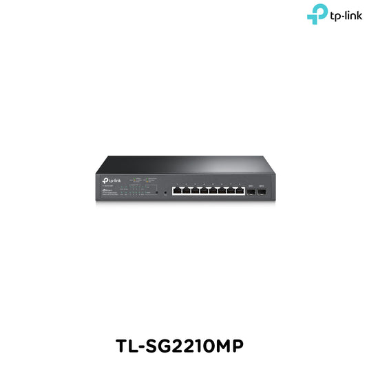 Tp-Link TL-SG2210MP I JetStream 10-Port Gigabit Smart Switch with 8-Port PoE+