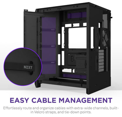 NZXT H9 Flow RGB+ Black Case