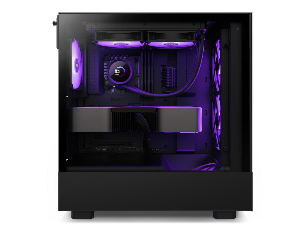 NZXT F140 RGB Core 140mm Hub-Mounted RGB Fan, Single (RF-C14SF)