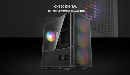 Deepcool CH560 DIGITAL Mid-Tower Case