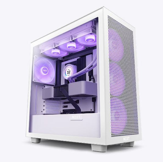 NZXT H7 Flow RGB ATX Mid-Tower CASE with RGB Fans