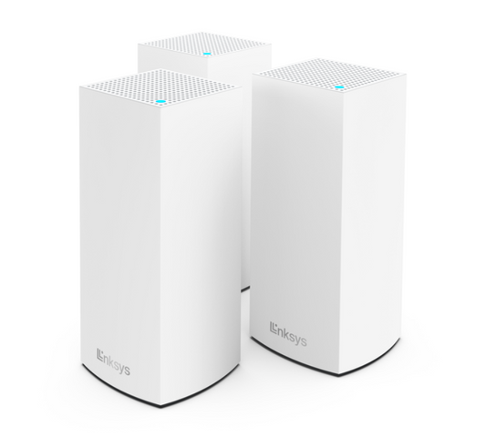 Linksys Atlas Pro 6 (MX5503-AH) Dual-Band AX5400 Mesh WiFi 6 System 3-Pack, 6 Router Home WiFi Mesh System, 8,100 Sq. ft Coverage, 90+ Devices