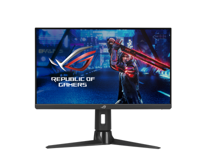 ASUS ROG Strix (XG259CM) Gaming Monitor – 25 inch (24.5 inch viewable) 1920x1080, 240Hz (Above 144Hz), 1ms (GTG), Fast IPS, Extreme Low Motion Blur Sync, USB Type-C, 120% sRGB, G-Sync compatible*, KVM support, tripod socket