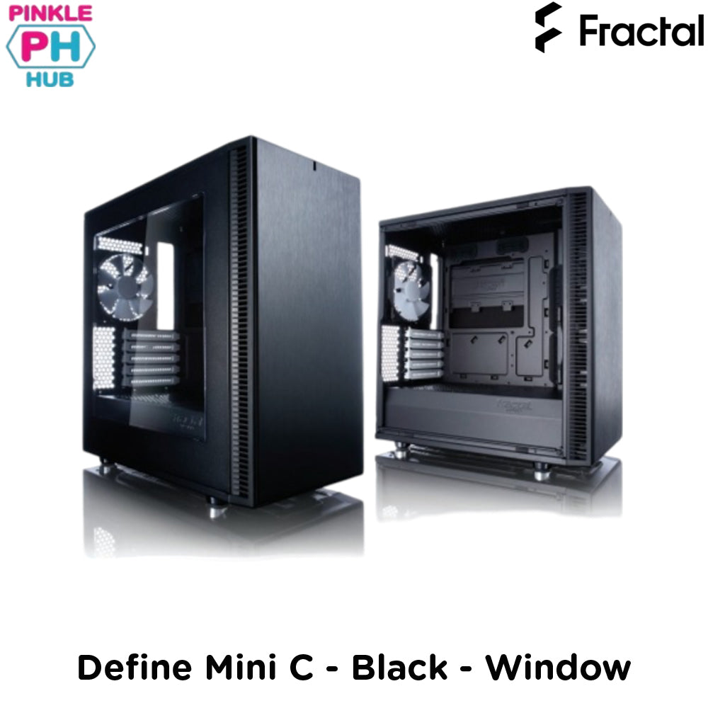 FRACTAL Define Mini C - Black - Window