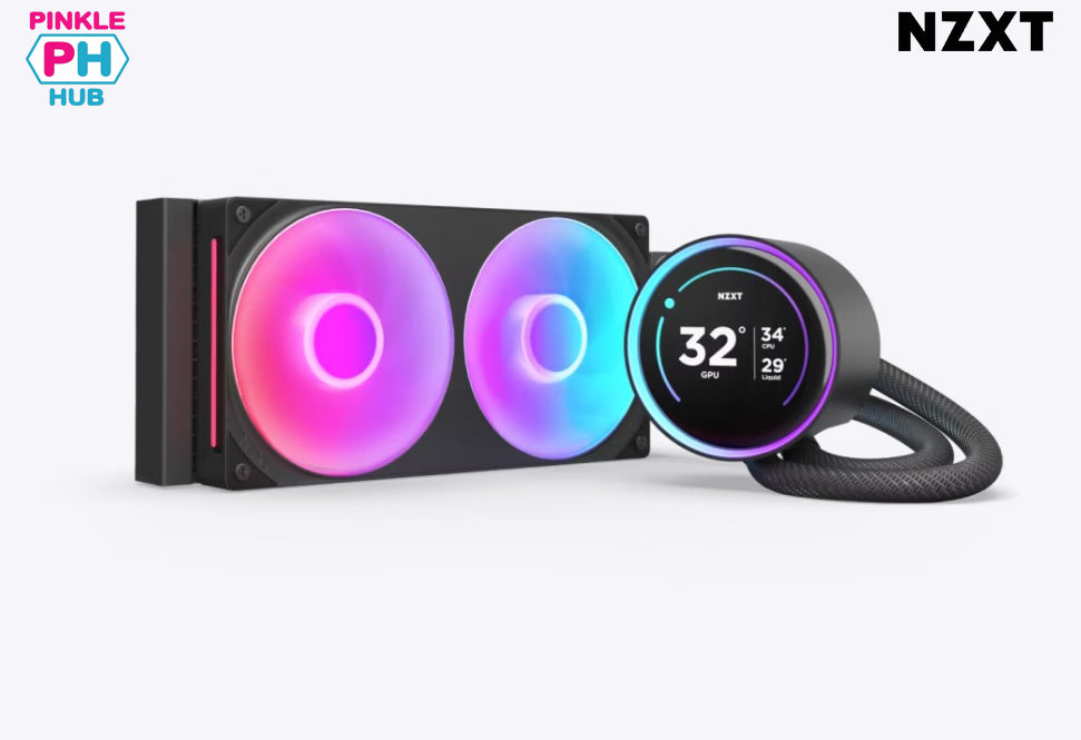 NZXT Kraken Elite 240 RGB 240mm AIO Liquid Cooler with 2.72" IPS LCD & RGB