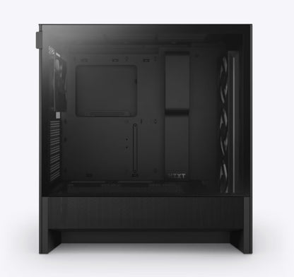 NZXT H5 Flow RGB Black Compact ATX Mid-Tower Airflow Case with RGB Fans (2024 Edition)