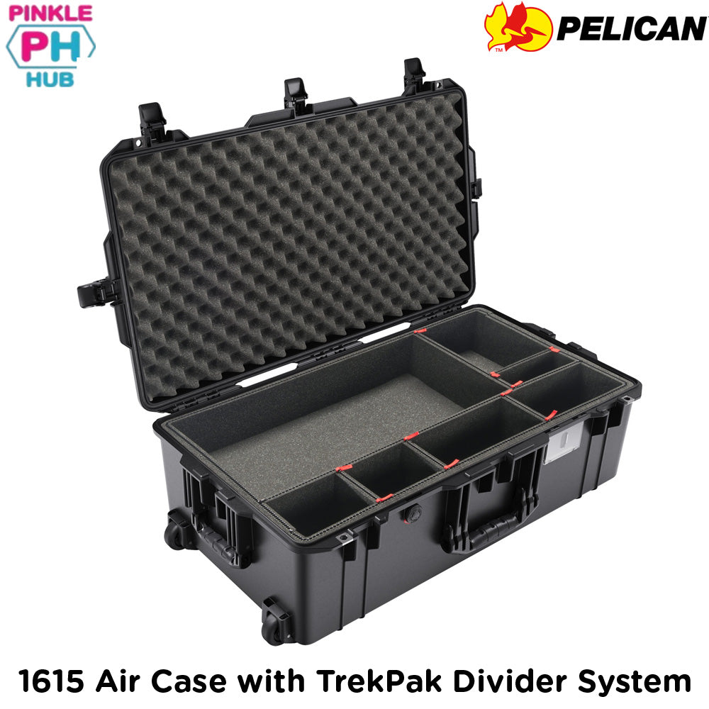 PELICAN 1615 Air Case with TrekPak Divider System – PinkleHub