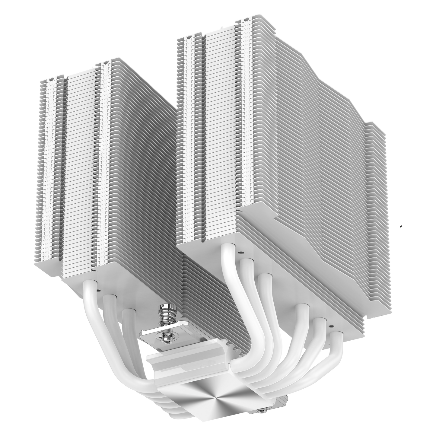 SAMA A60 Dual Tower CPU Cooler - White