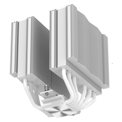 SAMA A60 Dual Tower CPU Cooler - White