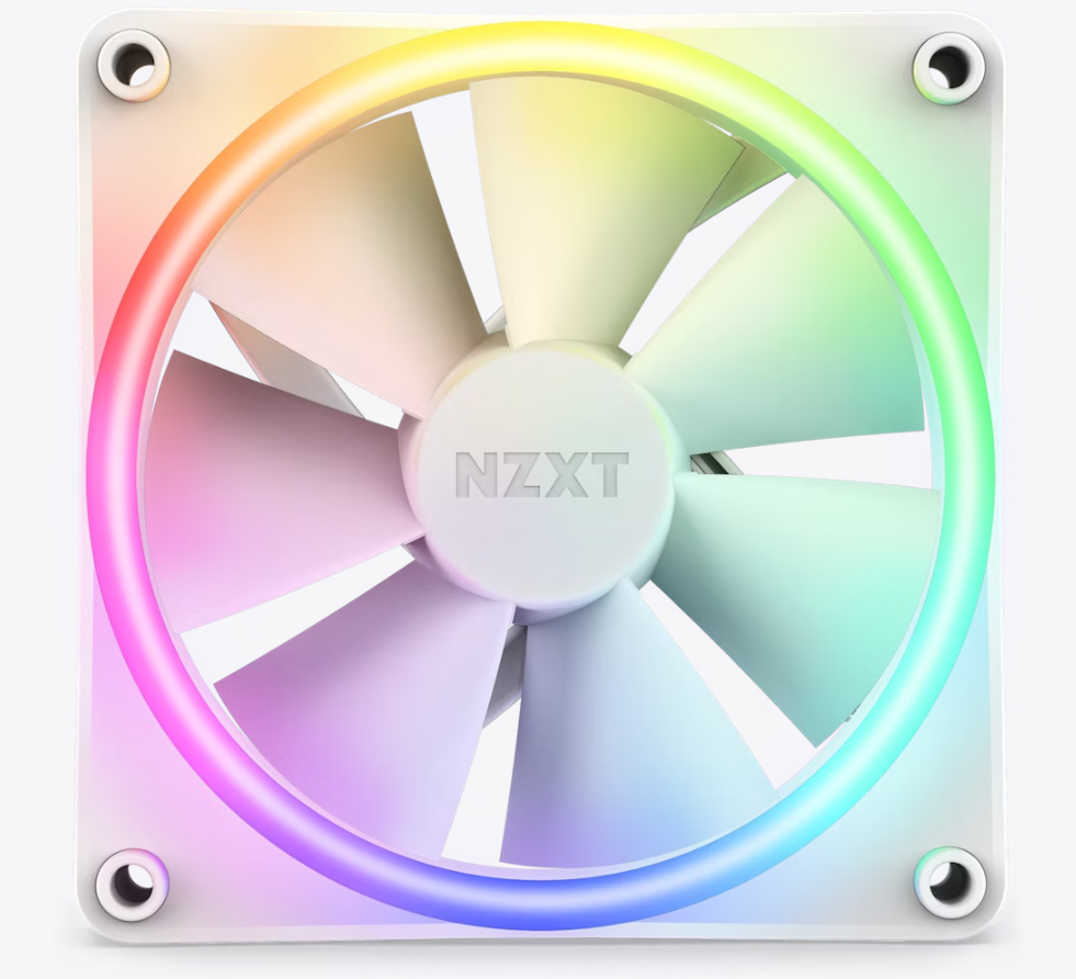 NZXT F120 RGB Duo Fan - White