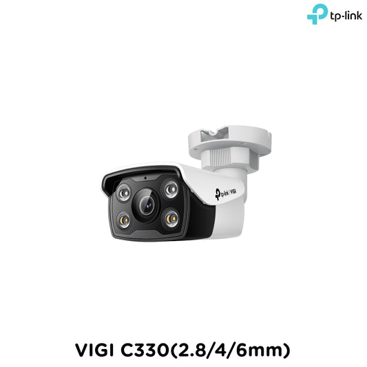 Tp-Link VIGI C330(2.8/4/6mm) I VIGI 3MP Outdoor Full-Color Bullet Network Camera