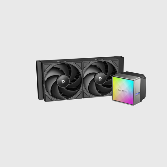 SUDOKOO NEXAURA 240 Liquid Cooler with Diamond Glow - Black