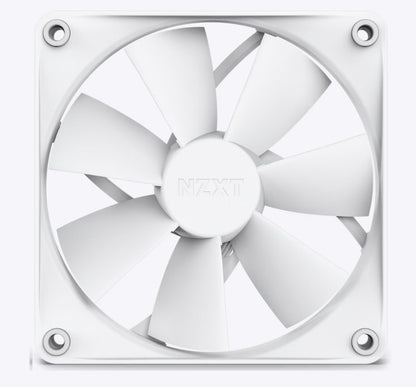 NZXT F120P - 120mm Static Pressure Fans - Single (White)