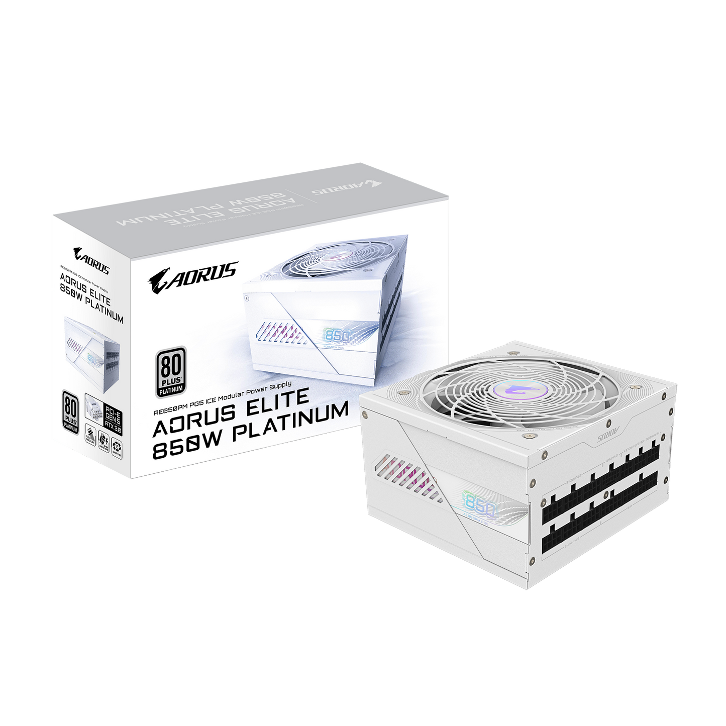 GIGABYTE AORUS ELITE P850W 80+ Platinum Modular PCIe 5.0 ICE (rev. 1.0) rev. 1.1