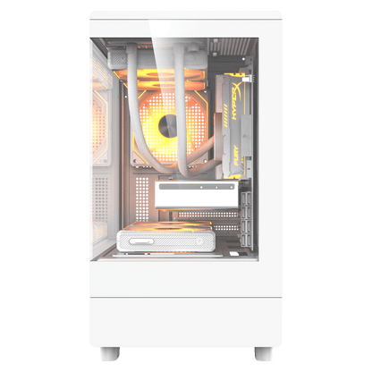 Darkflash DB330M M-ATX PC Case Black/White