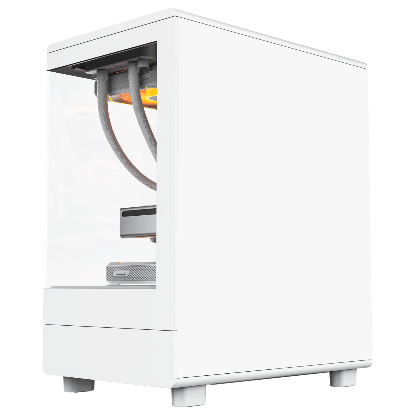 Darkflash DB330M M-ATX PC Case Black/White