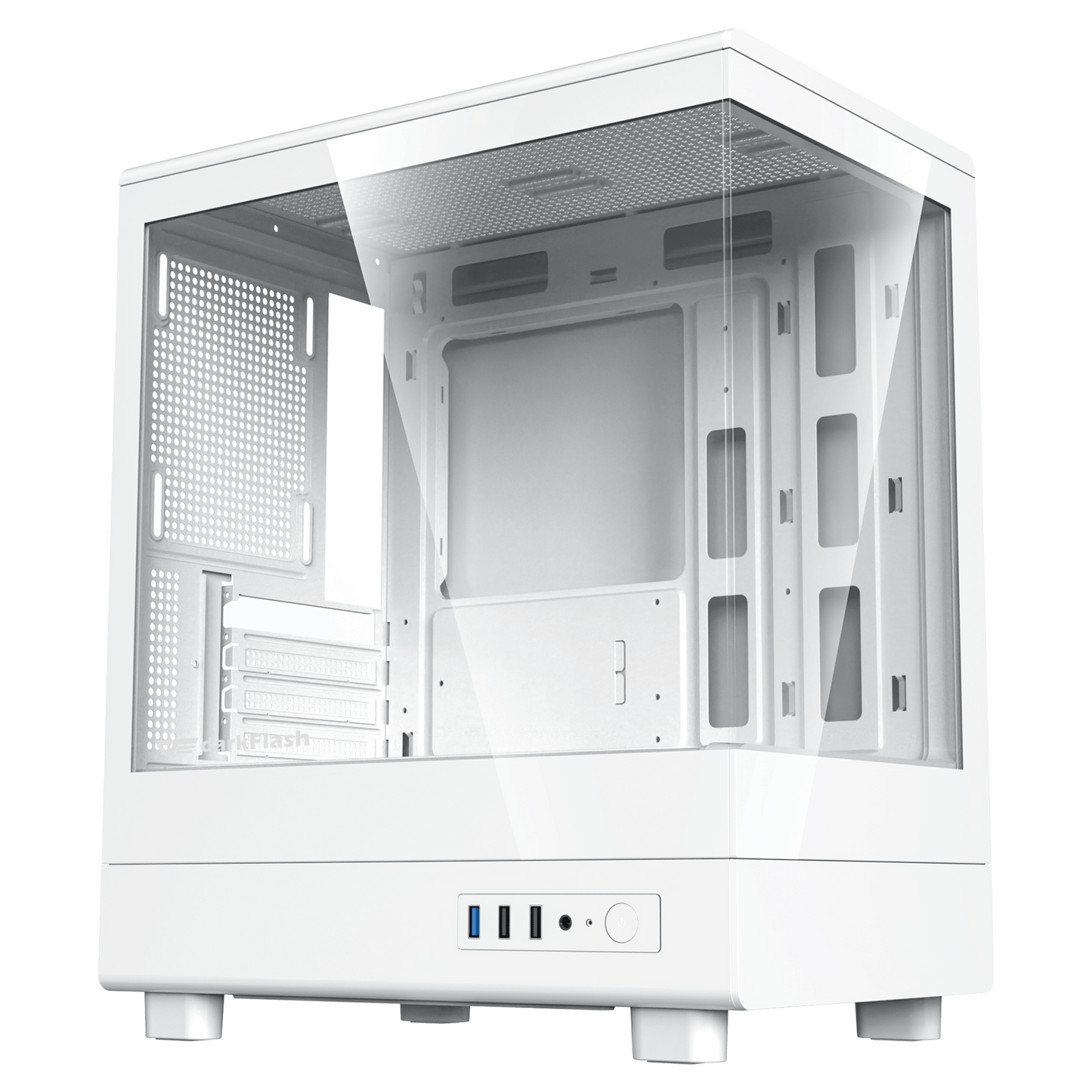 Darkflash DB330M M-ATX PC Case Black/White