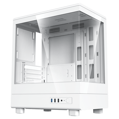 Darkflash DB330M M-ATX PC Case Black/White