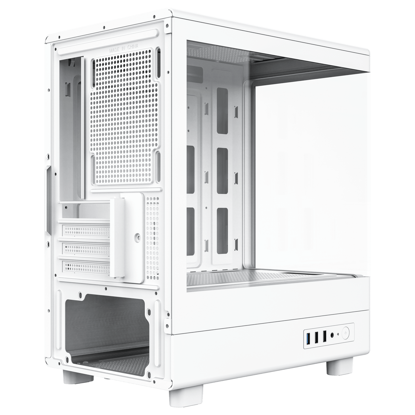 Darkflash DB330M M-ATX PC Case Black/White