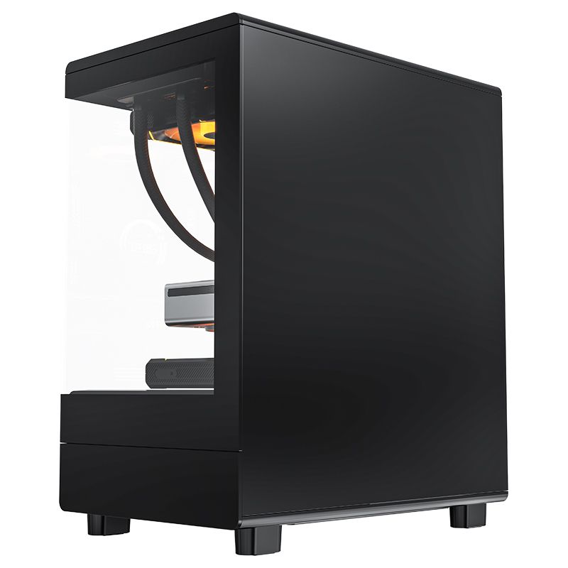 Darkflash DB330M M-ATX PC Case Black/White