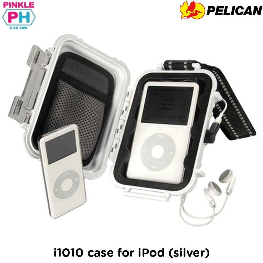 PELICAN i1010 case for iPod (silver)