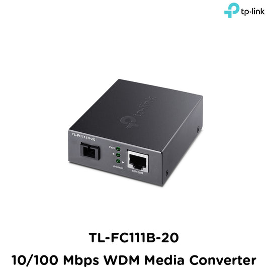 Tp-Link TL-FC111B-20 I 10/100 Mbps WDM Media Converter