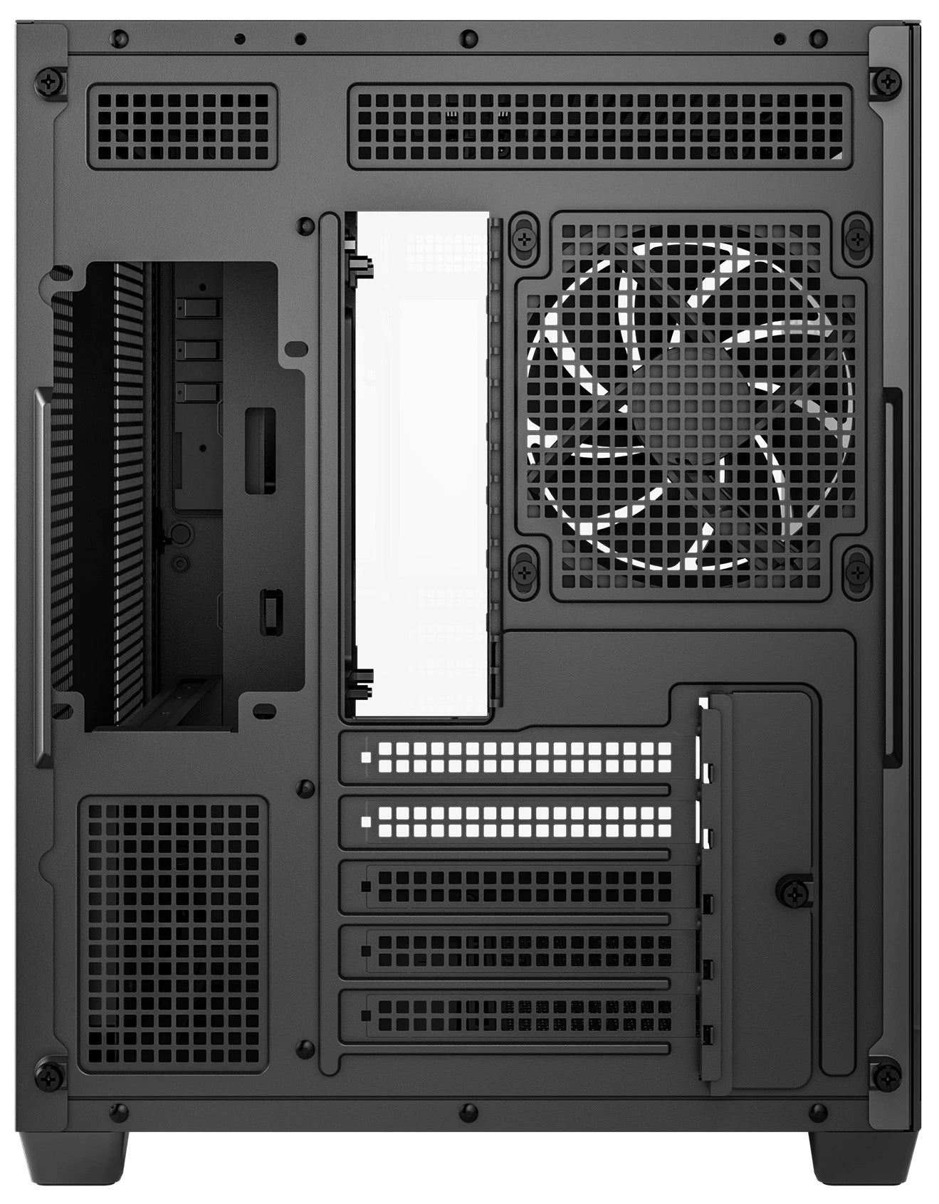 DEEPCOOL CG330 3F Micro-ATX Compact PC Case - Black