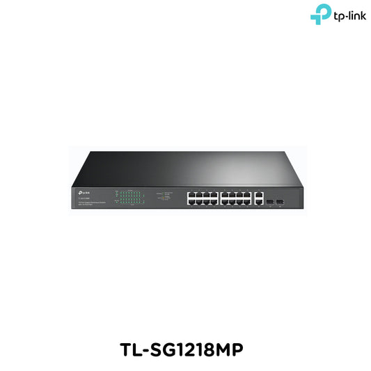 Tp-Link TL-SG1218MP I 18-Port Gigabit Rackmount Switch with 16 PoE+